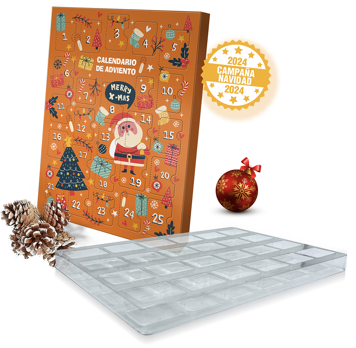 termoformado y packaging de calendario